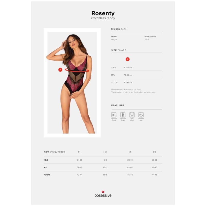 Rosenty body otwarte  M/L